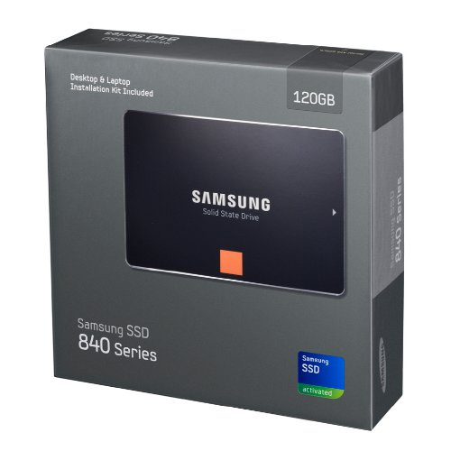 120GB – Samsung 840 Series Solid State Drive (SSD) with Desktop and Notebook Installation Kit 120 sata_6_0_gb 2.5-Inch MZ-7TD120KW