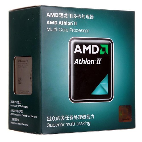 AMD Athlon II X2 270 Regor 3.4 GHz 2×1 MB L2 Cache Socket AM3 65W Dual-Core Desktop Processor – Retail ADX270OCGMBOX