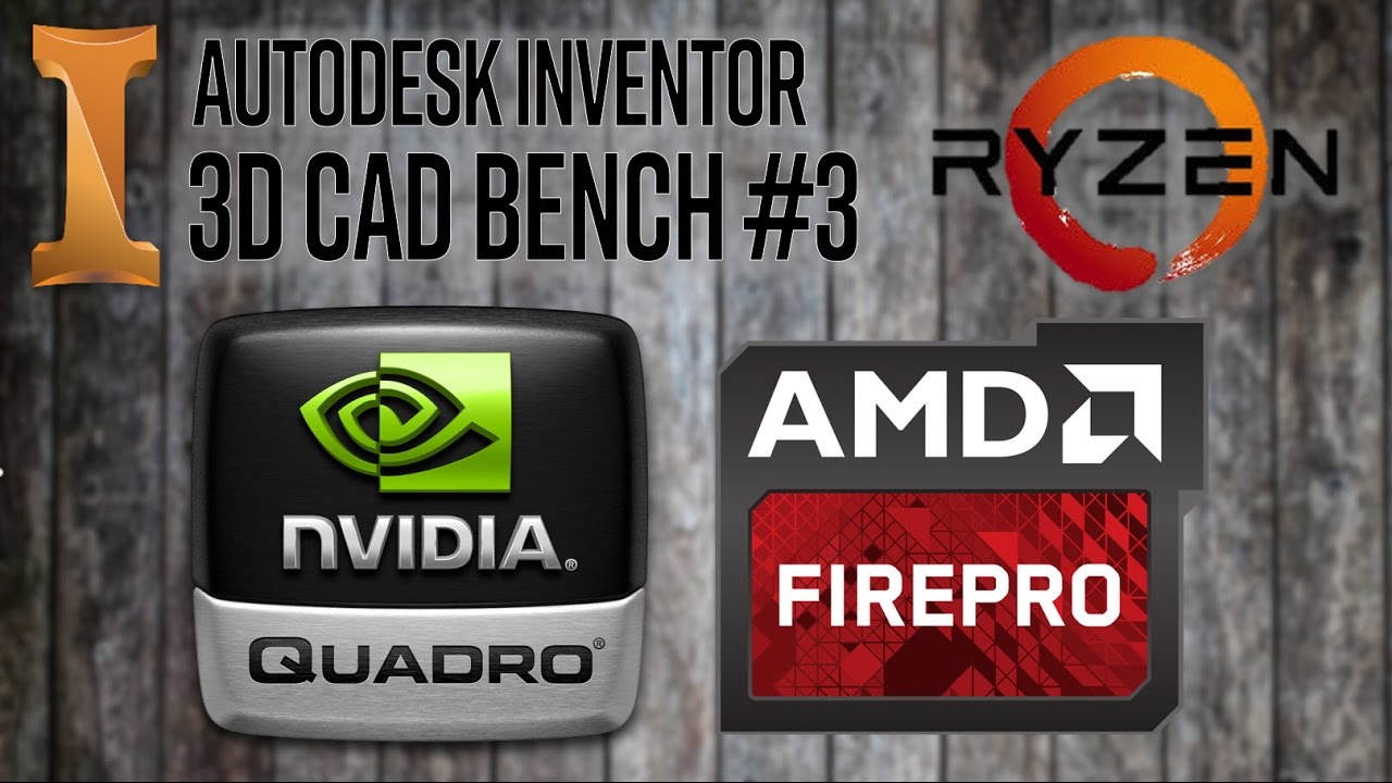 3D CAD PC Hardware Benchmark #3 | Ryzen & Quadro M4000 vs FirePro W9100